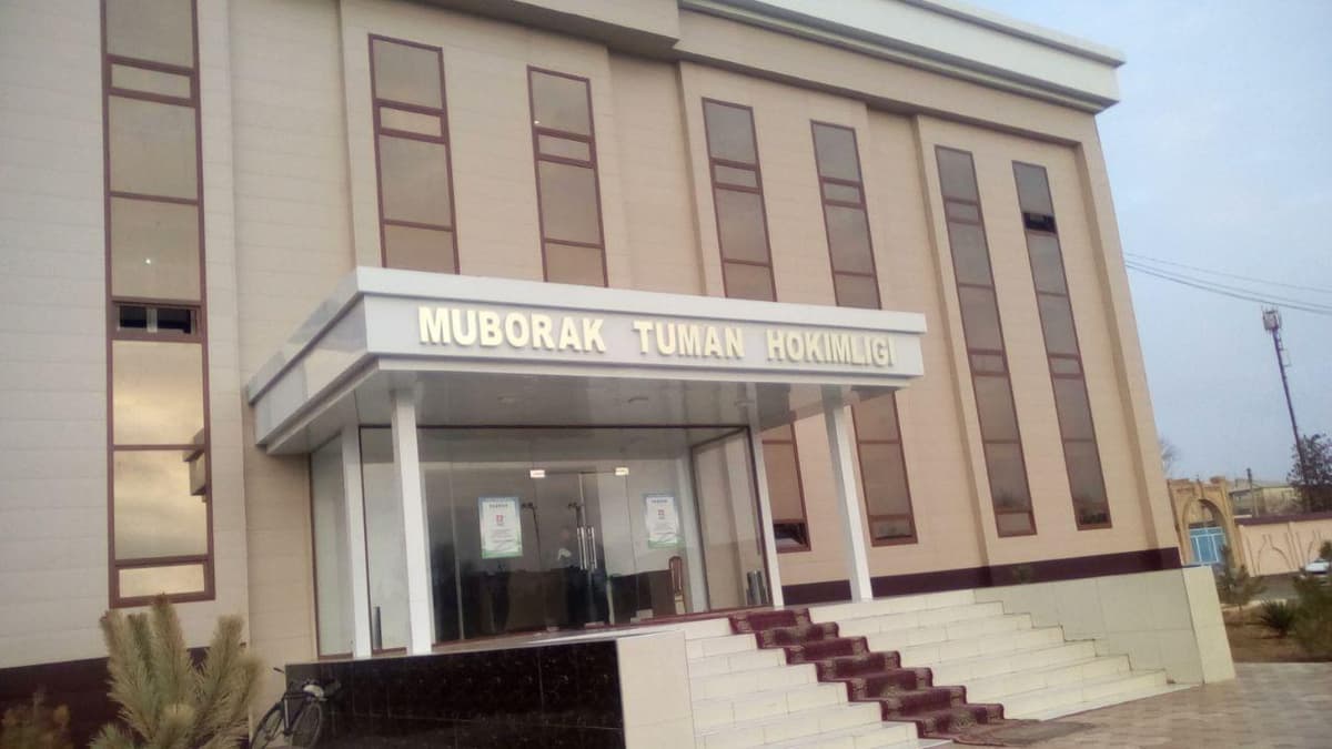 Муборак тумани ҳокими вазифасини вақтинча бажарувчи тайинланди
