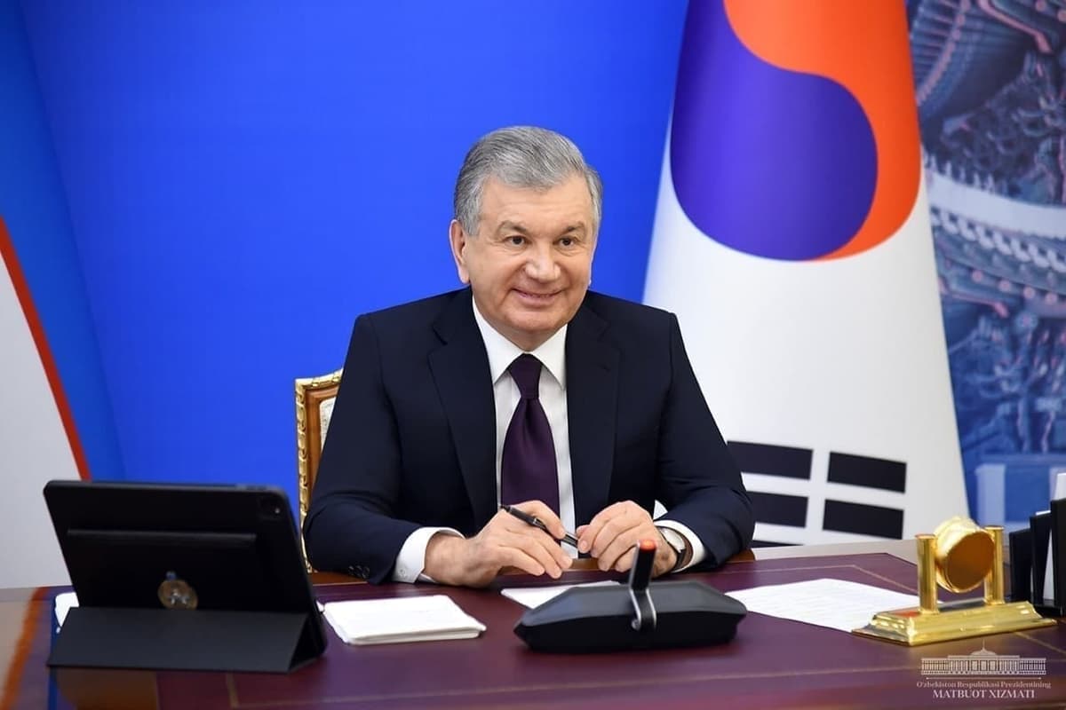 Presidents of Uzbekistan and South Korea discuss strengthening bilateral cooperation and strategic partnership