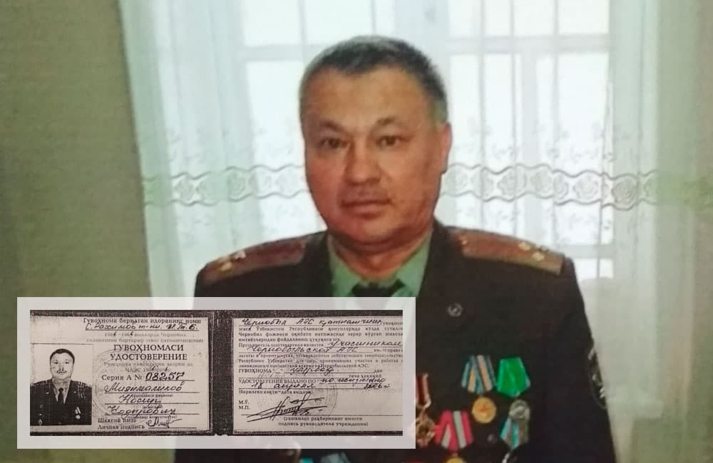 Davlat tashkilotlari chernobilchining qonuniy talabini nazarga ilmayapti