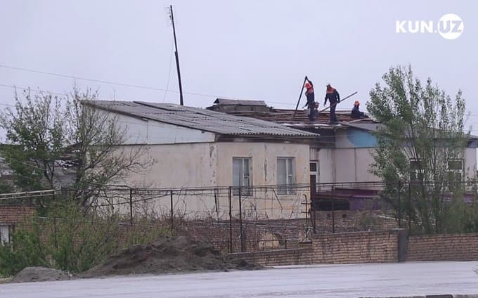 Томсиз ва токсиз қолган Олот: кучли шамол оқибатлари қандай бартараф этилмоқда?