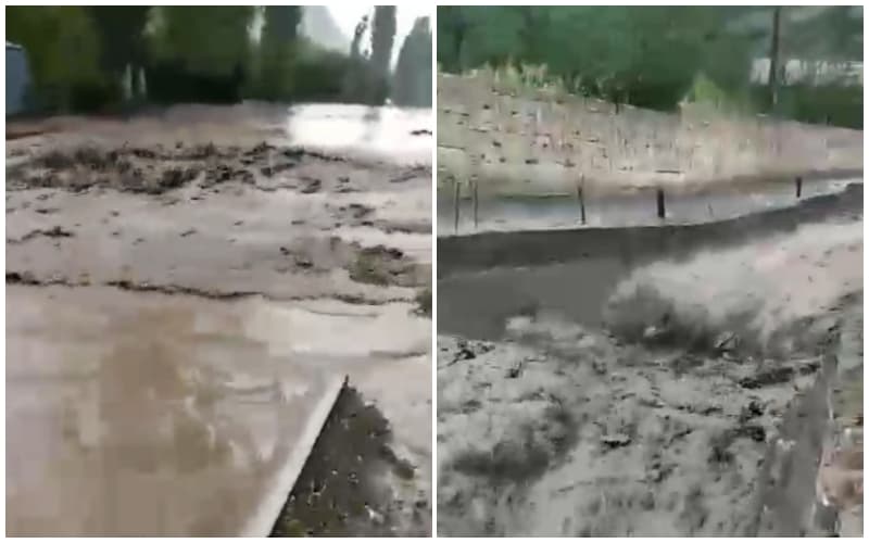 Сўх ва Шоҳимардонда кучли ёмғир ёғди