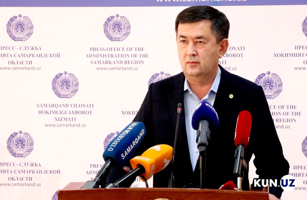 Samarqand viloyati hokimi davolanish ta'tiliga chiqdi