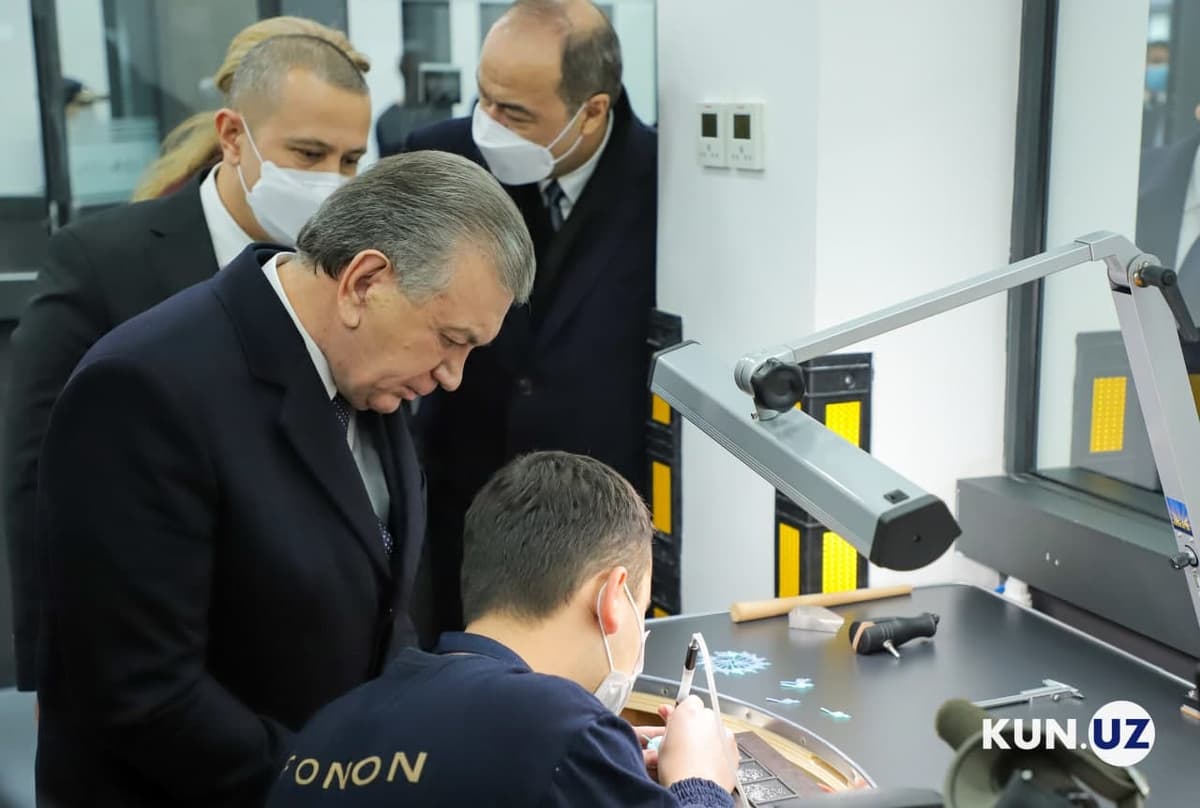 Toshkentda yangi zargarlik korxonasi ochildi