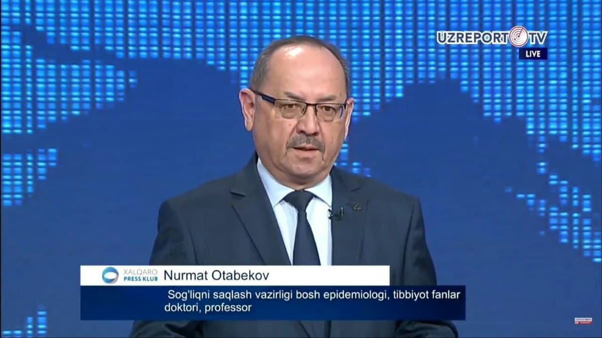 Nurmat Otabekov: Aholining 70 foizida koronavirusga qarshi immunitet shakllantira olsak, pandemiyani yengamiz