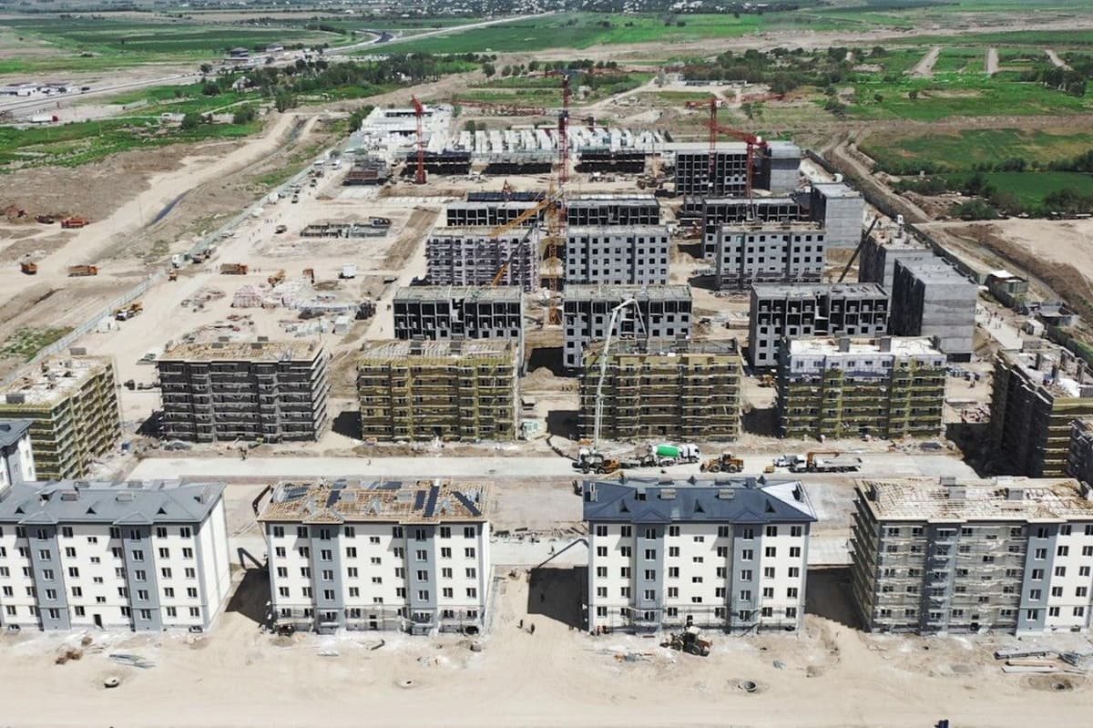 Durable Beton korxonasi Sardoba turar joy majmuasi qurilishida o‘z hissasini qo‘shdi
