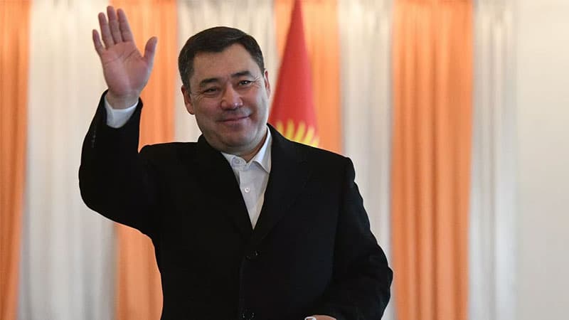 Жапаров побеждает на выборах президента Кыргызстана после подсчета 98% бюллетеней