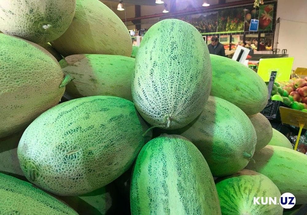 Uzbek melons being sold at largest wholesale market in Europe
