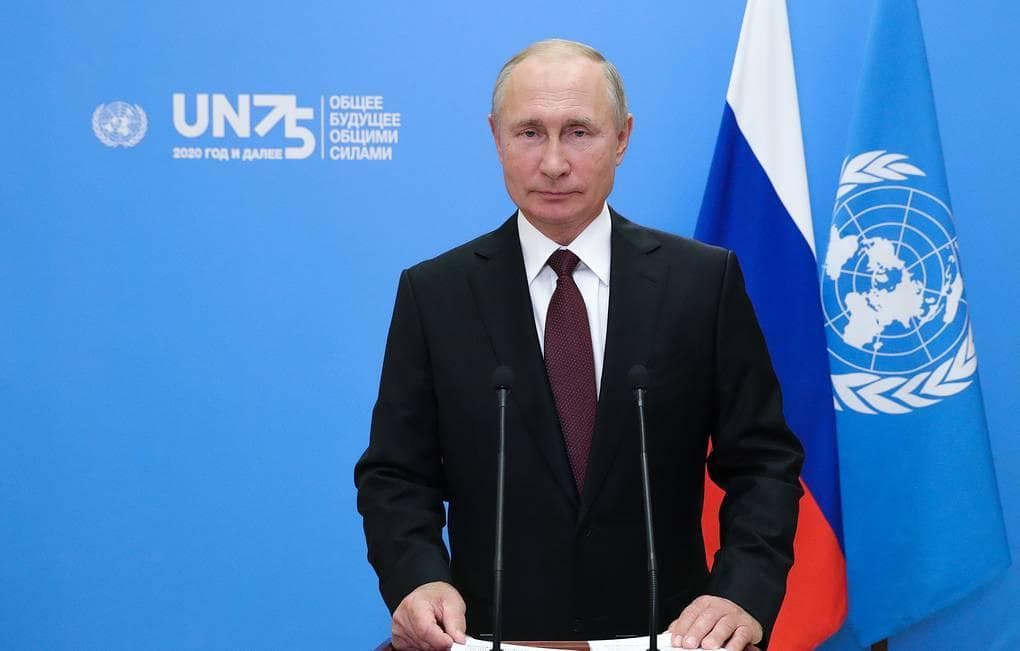 Jahon savdosini sanksiyalardan tozalash va BMT uchun vaksina. Putin Bosh Assambleyada chiqish qildi