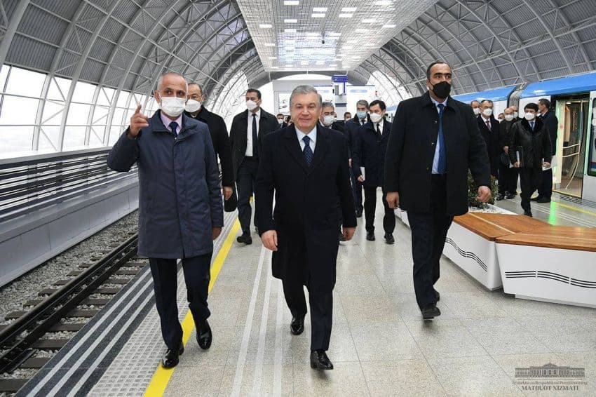 В Ташкенте запущена Сергелийская линия метрополитена