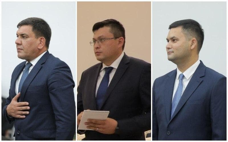 Toshkentning uch tumanida yangi hokimlar ish boshladi