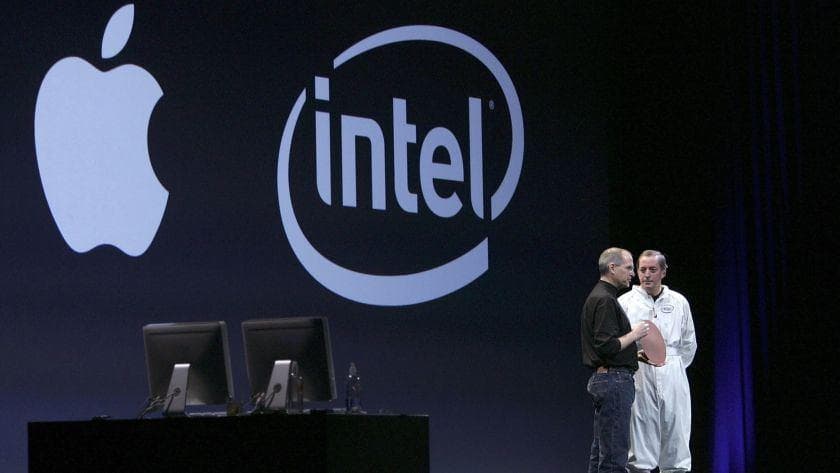 Apple ўзи ишлаб чиқарадиган компьютерларда Intel процессорларидан фойдаланишдан воз кечмоқда