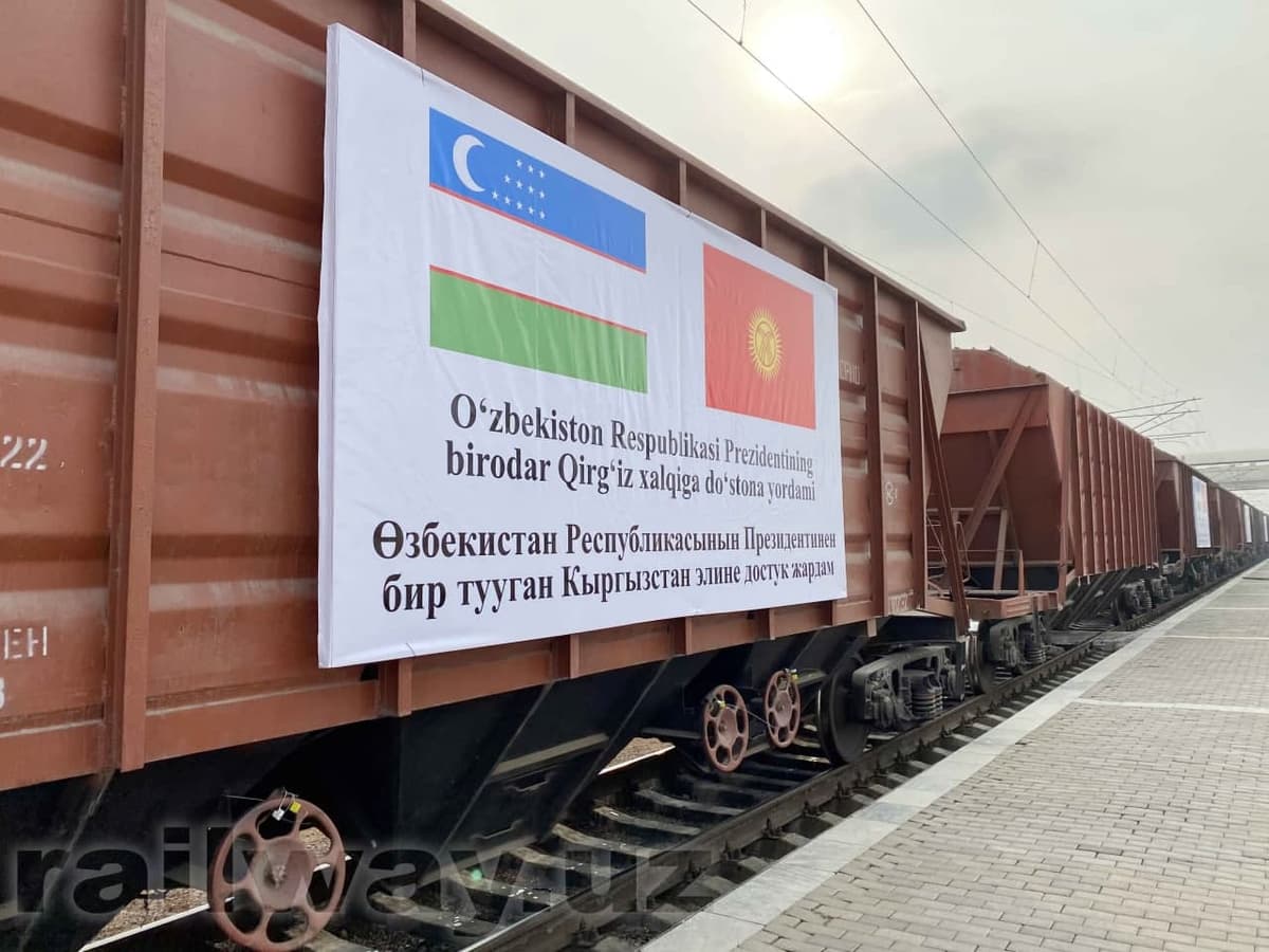 Ўзбекистон Қирғизистонга 3 минг тонна буғдой юборди
