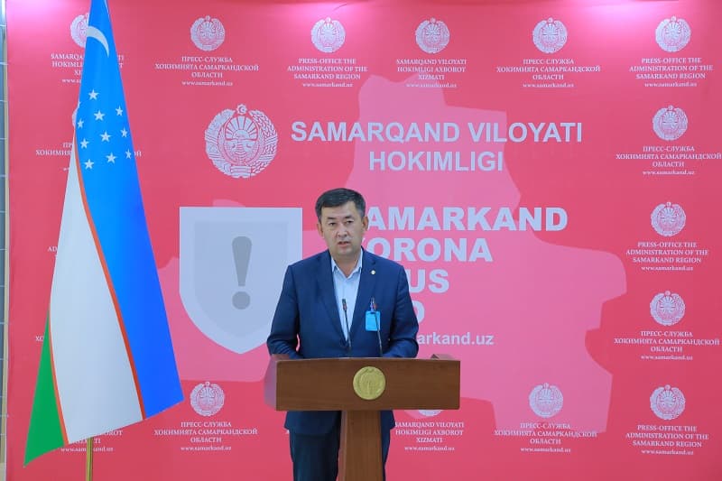 Samarqandda harbiy qism va sport majmualari shifoxonaga aylantirilmoqda. Turdimov yana aholiga murojaat qildi