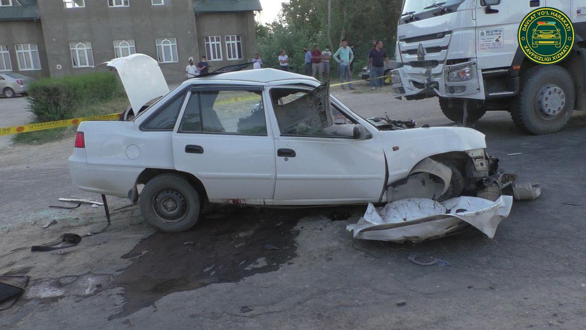 Двое взрослых и годовалый ребенок погибли в ДТП в Кашкадарье
