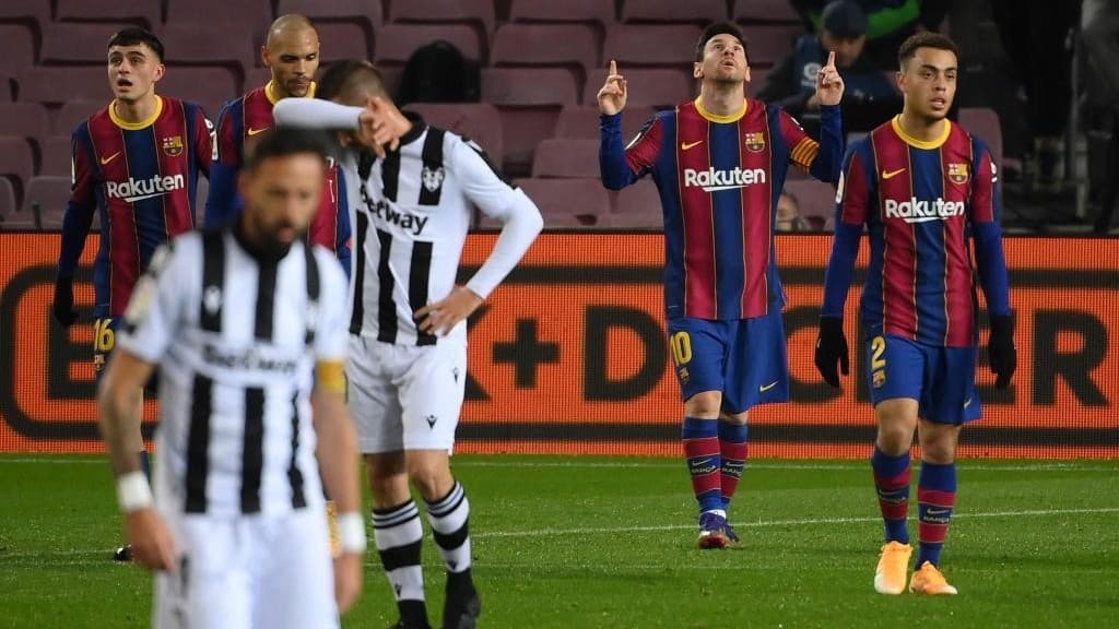 La Liga. Messi «Barselona»ga «Levante» ustidan g‘alaba keltirdi