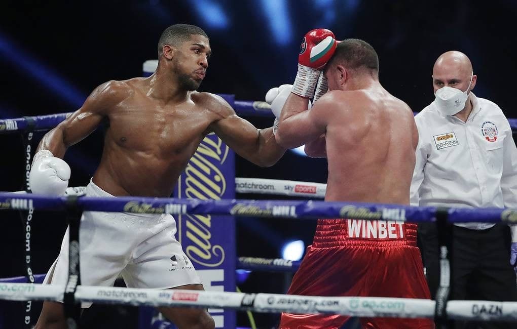 Entoni Joshua uchta chempionlik kamarini himoya qildi