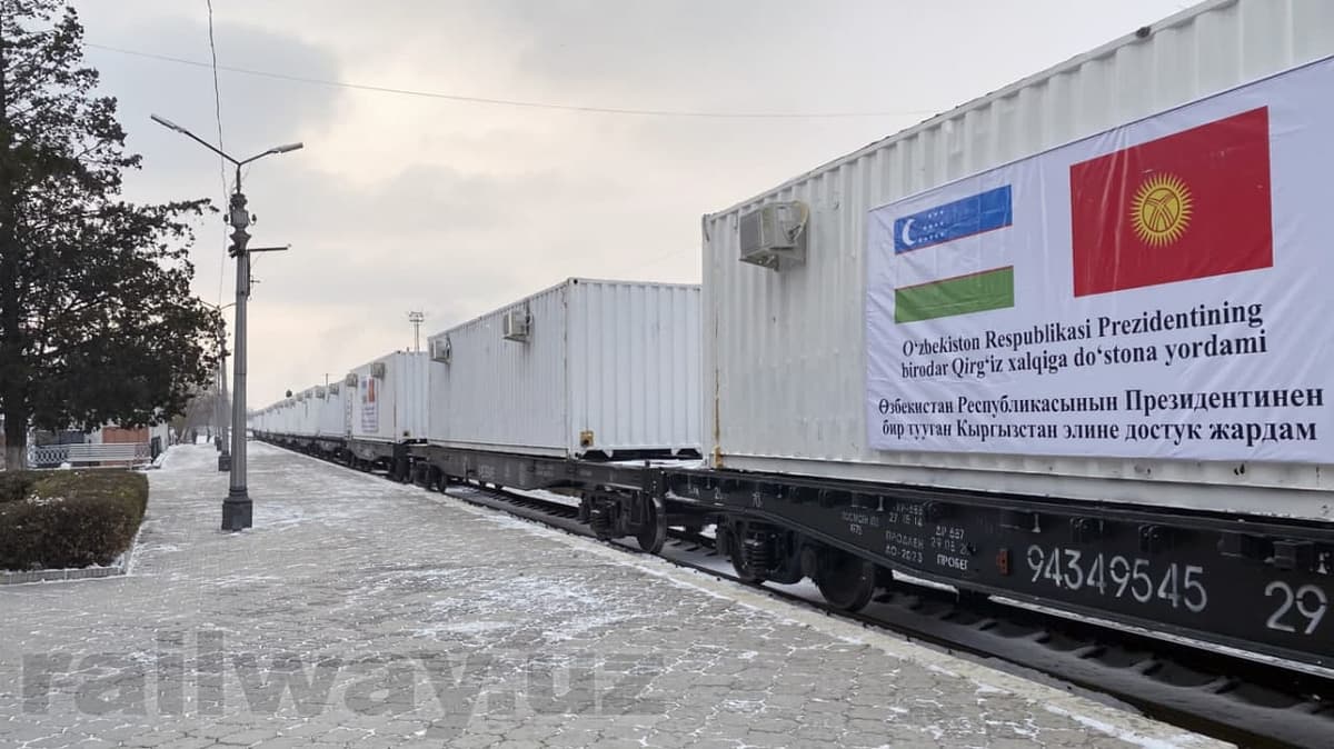 O‘zbekiston Qirg‘izistonga gumanitar yordamning uchinchi partiyasini yetkazib berdi