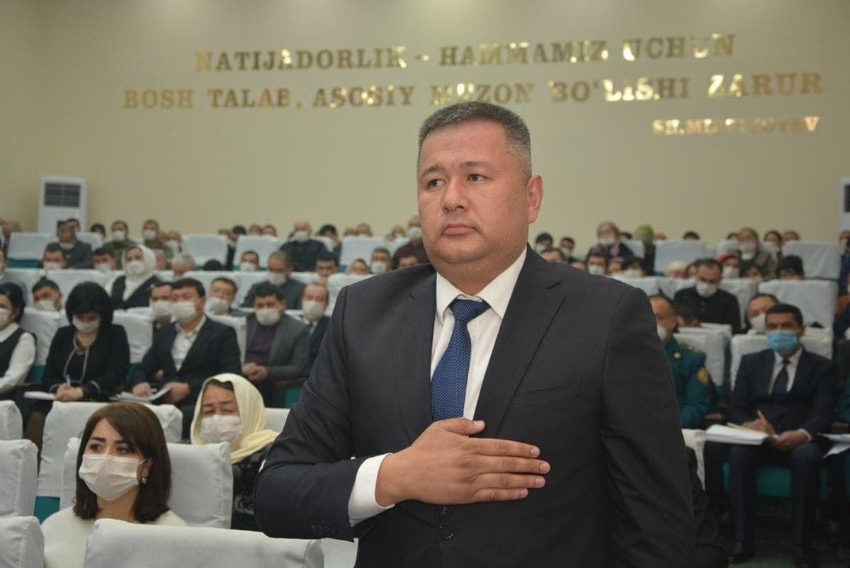 Dilshod Jalilov Yozyovon tumani hokimi bo‘ldi