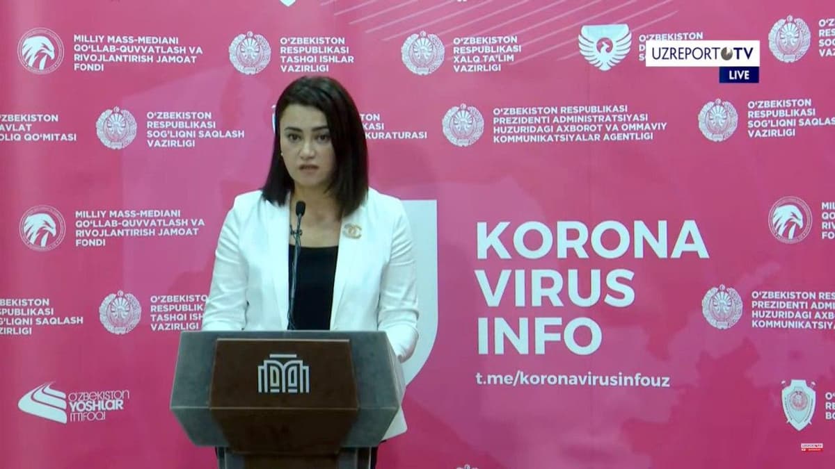 O‘zbekiston koronavirusning ikkinchi to‘lqiniga tayyor – shtab a'zosi