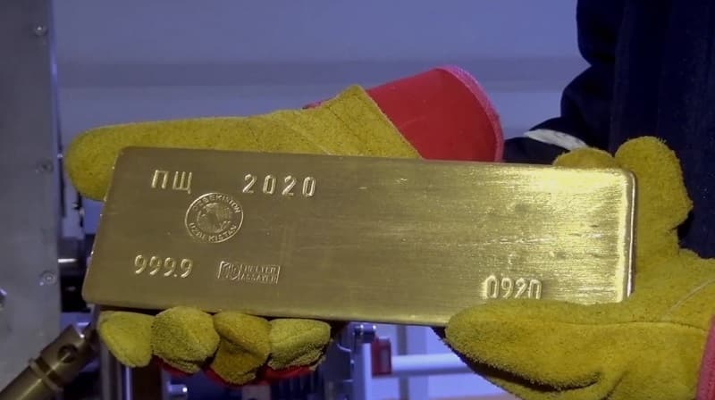 Markaziy bank oltin quymalar sotuvga chiqarilganini ma'lum qildi