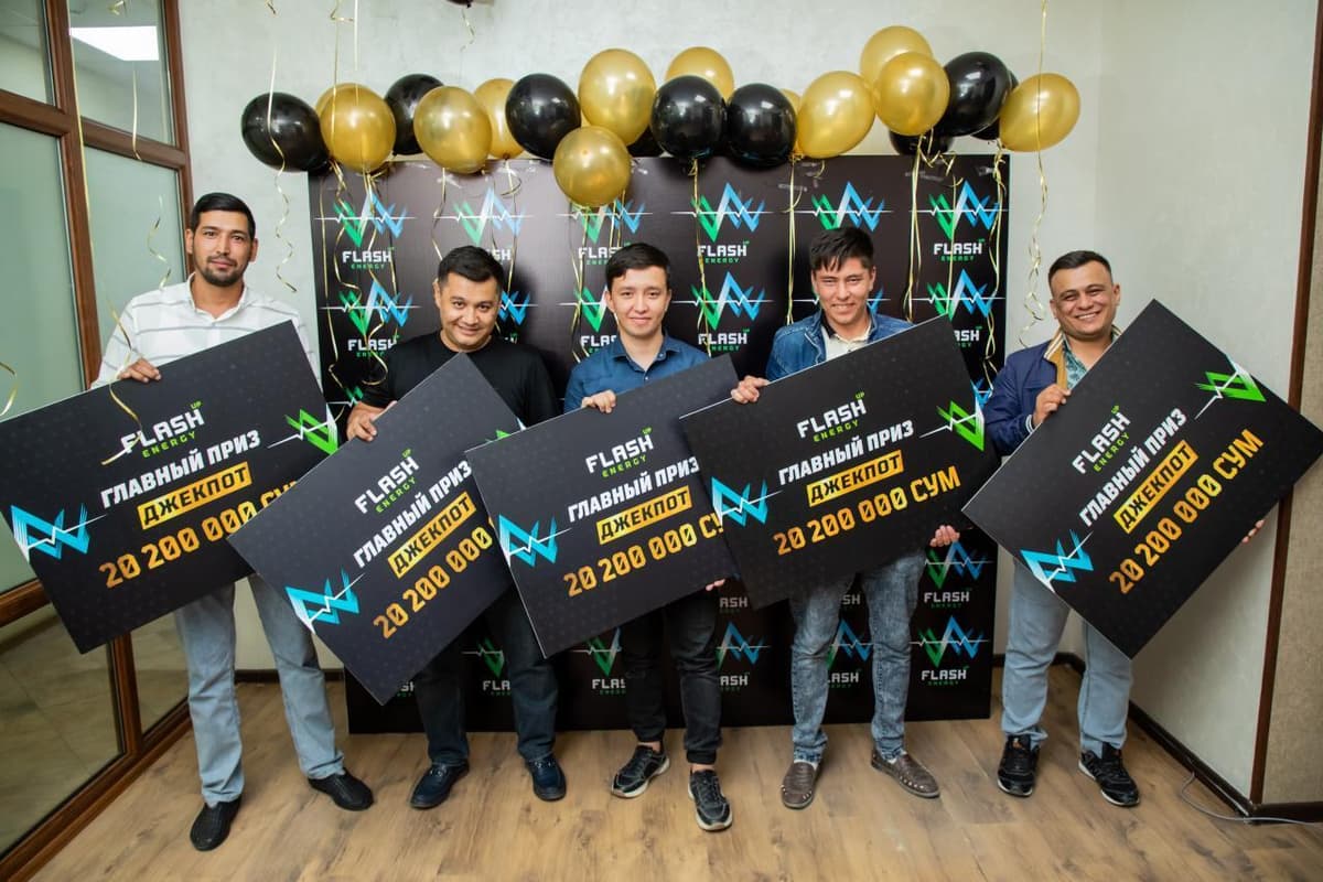 Flash Up Energy tomonidan e'lon qilingan yutuqli aksiya nihoyasiga yetdi