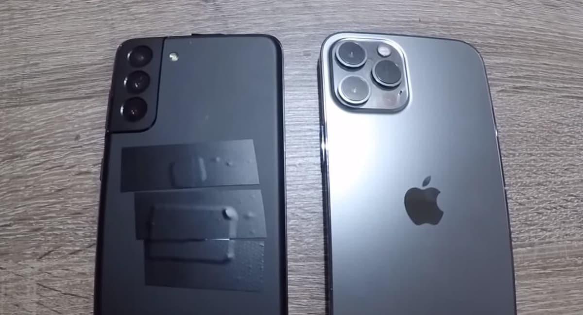 Ilk marotaba Samsung Galaxy S21+ va iPhone 12 Pro Max jonli videoda taqqoslandi