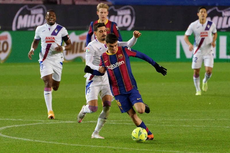 La Liga. Messisiz «Barselona» «Kamp Nou»da «Eybar»ni yenga olmadi