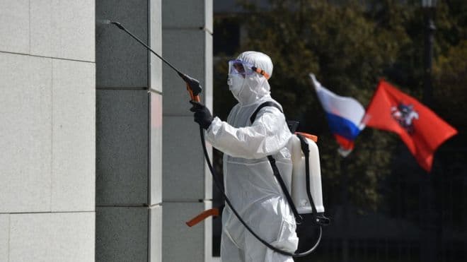 Koronavirus: Rossiya Britaniya va Italiyani ham ortda qoldirib, uchinchi o‘ringa chiqdi