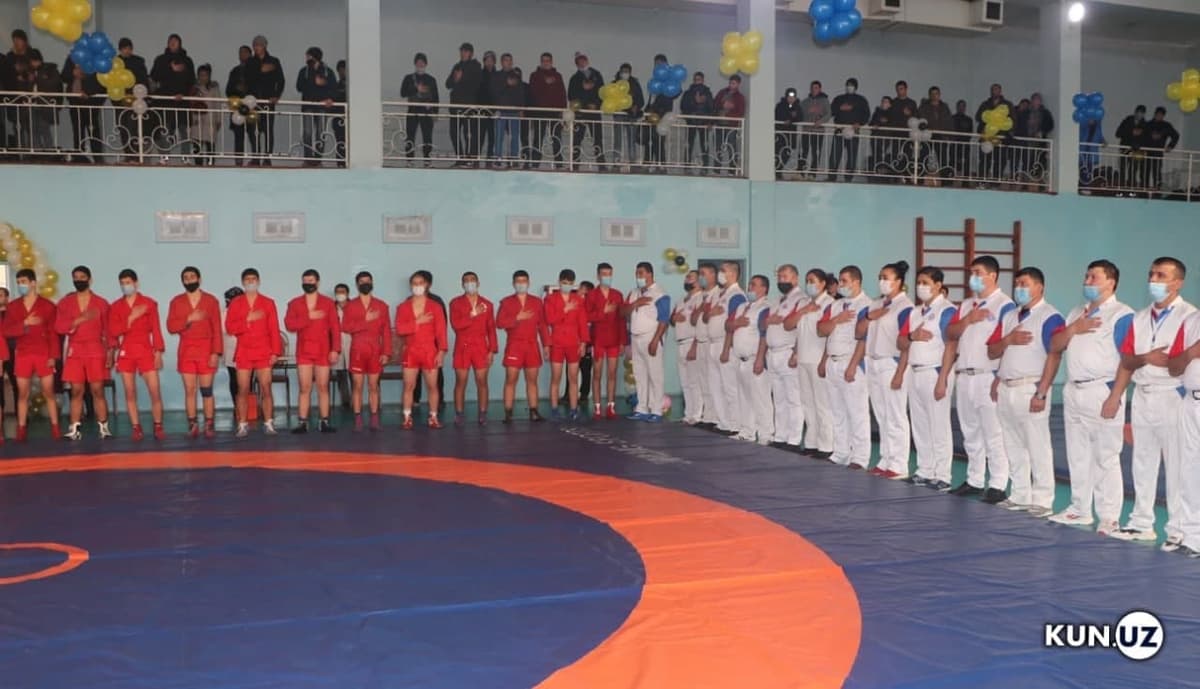 Andijonda sambo bo‘yicha O‘zbekiston chempionati boshlandi