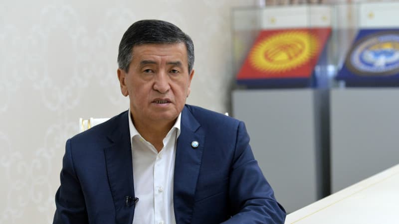 Qirg‘iziston prezidenti hozir iste'foga chiqishga haqqi yo‘qligini aytdi
