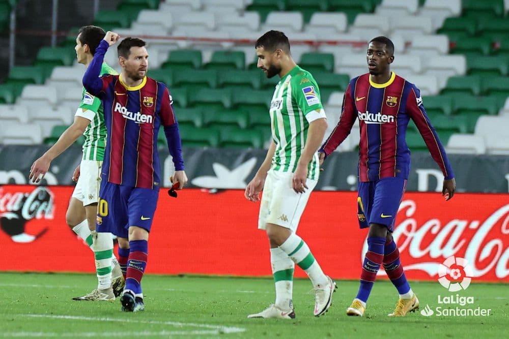 La Liga. «Barselona» safarda «Betis» ustidan irodali g‘alabaga erishib, 2-o‘ringa qaytdi