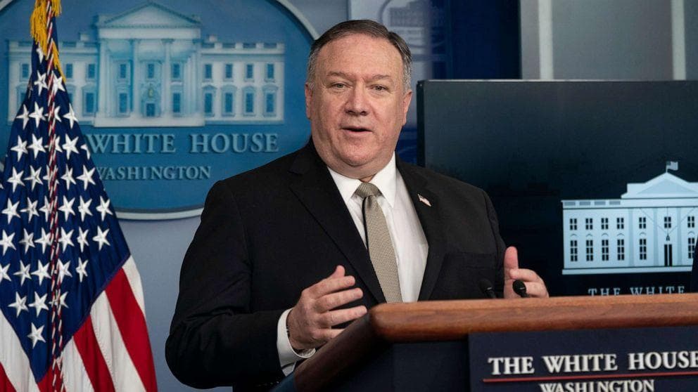 Pompeo AQShda koronavirus Uhandagi laboratoriyadan chiqqanining isboti borligini ma'lum qildi
