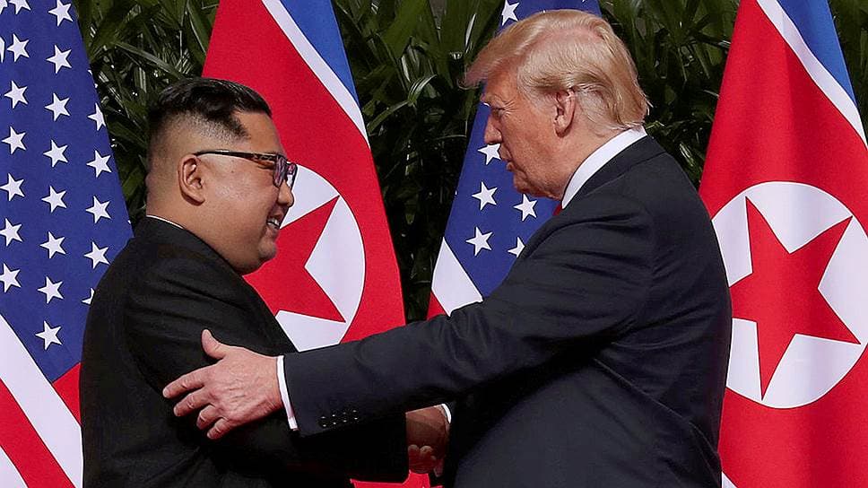 Tramp Kim Chen Indan “ajoyib” maktub olganini ma'lum qildi