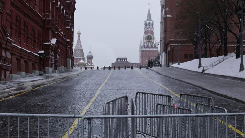 В Москве закрыли Красную площадь