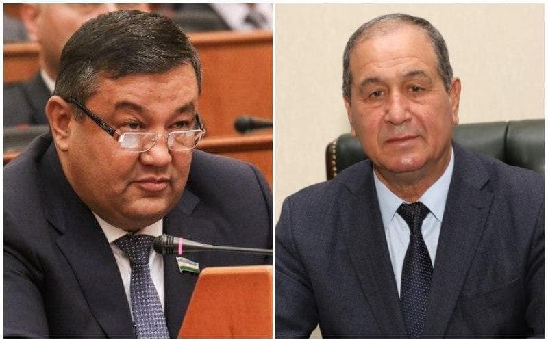 Deputy PM Uktam Barnoyev and khokim of Bukhara region Karim Kamolov being treated for coronavirus