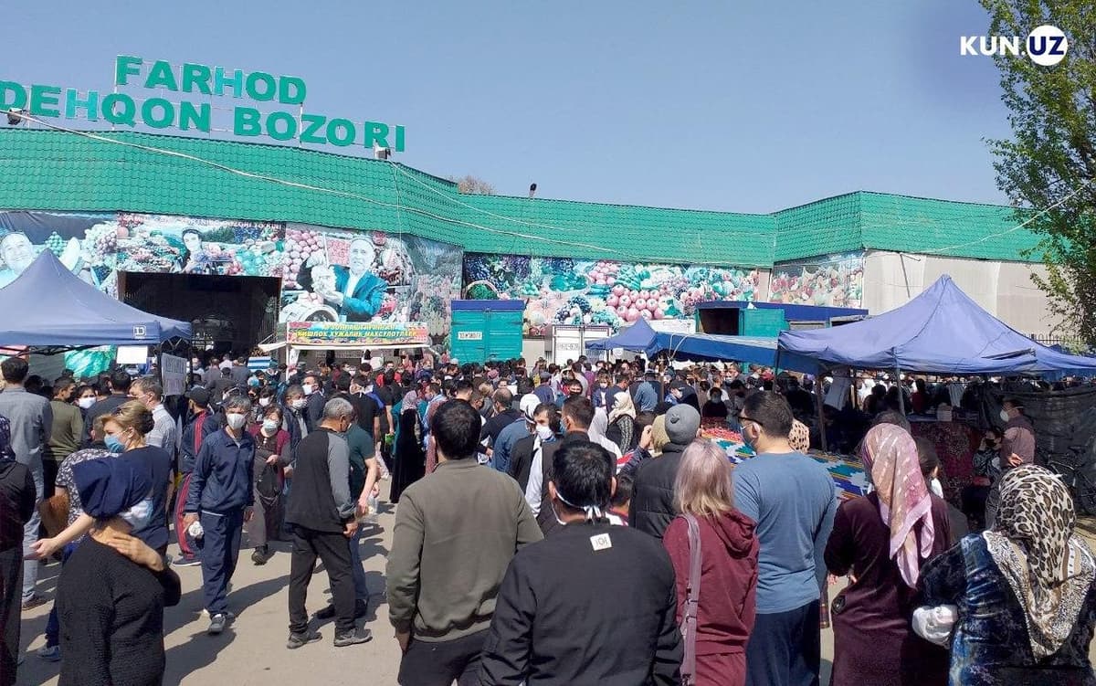 «Oziq-ovqat tanqisligi bo‘lmaydi». Toshkent shahar hokimligi bozorlardagi navbatlarga munosabat bildirdi