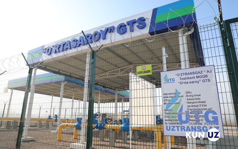 «O‘rtasaroy» gaz taqsimlash stansiyasi quvvati ikki baravarga oshirildi
