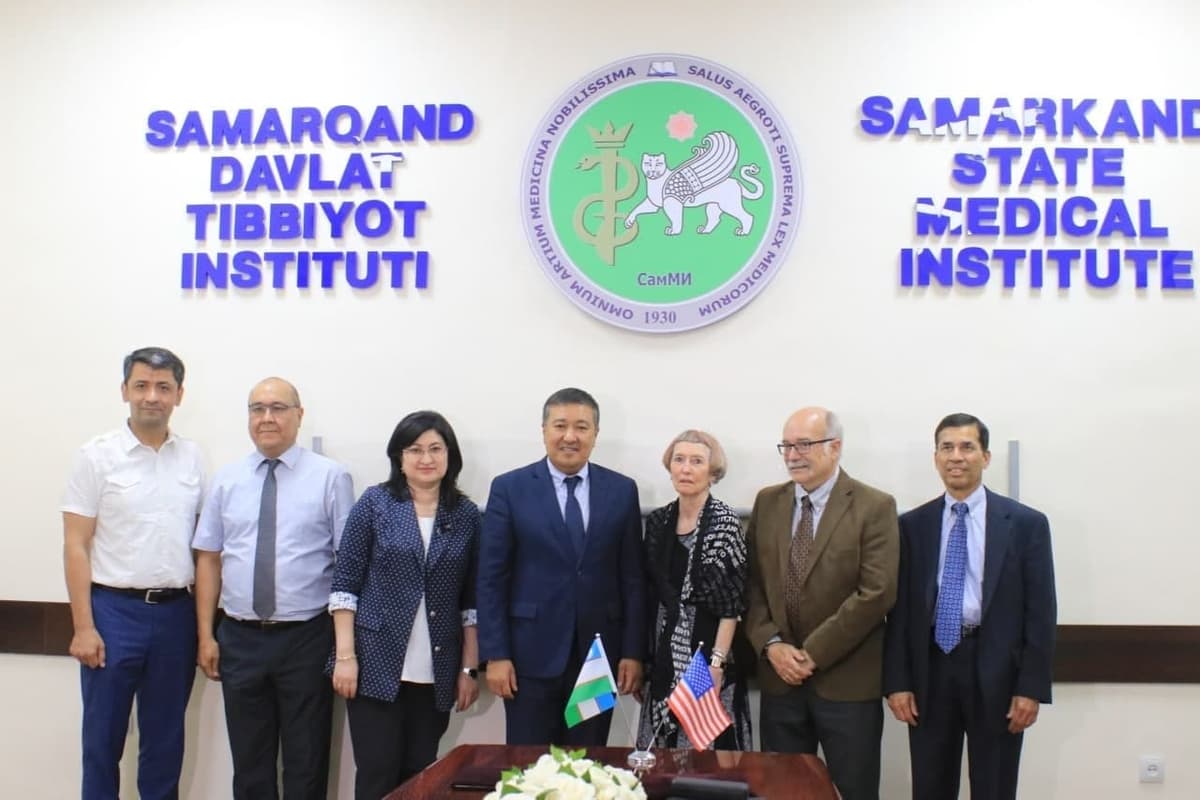 Samarqand tibbiyot instituti o‘qituvchilari Amerikaning Pitsburg universitetida malaka oshiradilar