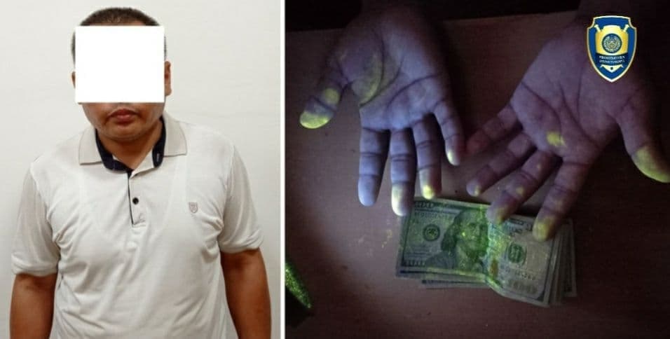 Surxondaryoda fuqaroni 4000 dollar evaziga o‘qishga kiritmoqchi bo‘lgan o‘qituvchi ushlandi
