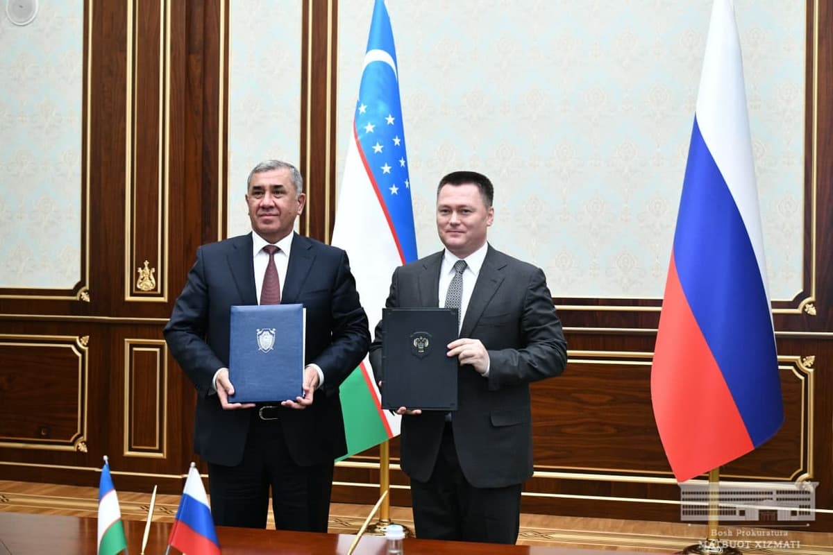 Nig‘matilla Yo‘ldoshev Rossiya Federatsiyasi bosh prokurori bilan uchrashdi