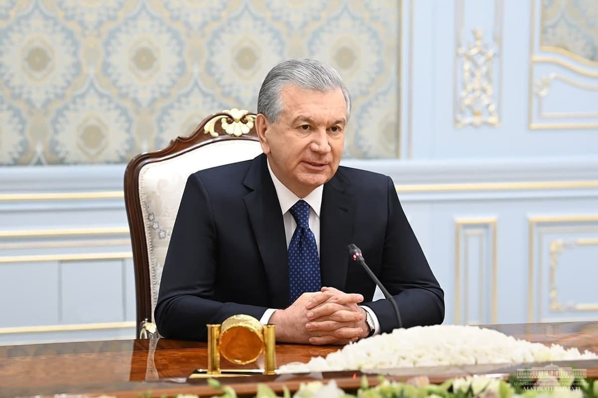 Шавкат Мирзиёев принял главу компании «Лукойл» Вагита Алекперова