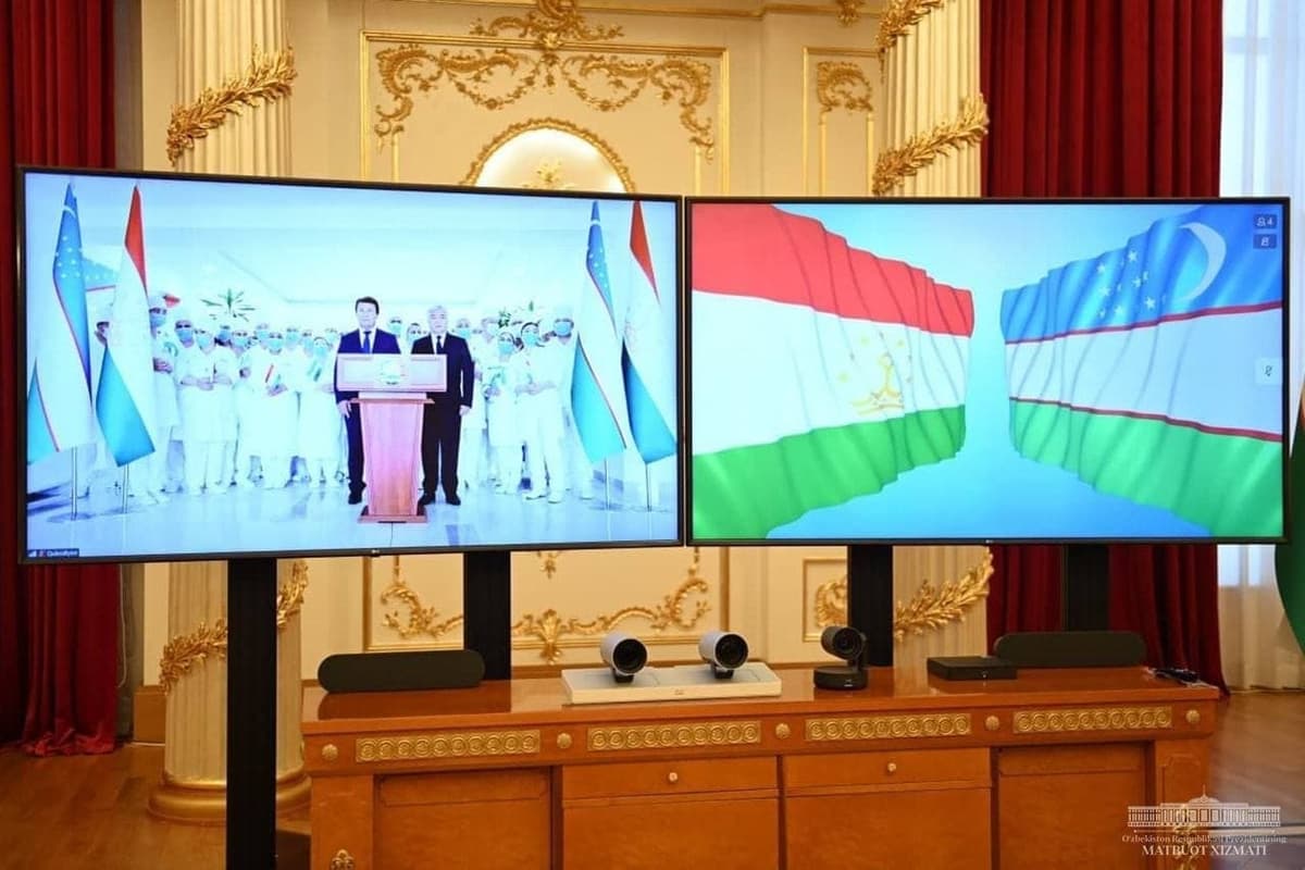 Uzbekistan builds a modern hospital in Tajikistan