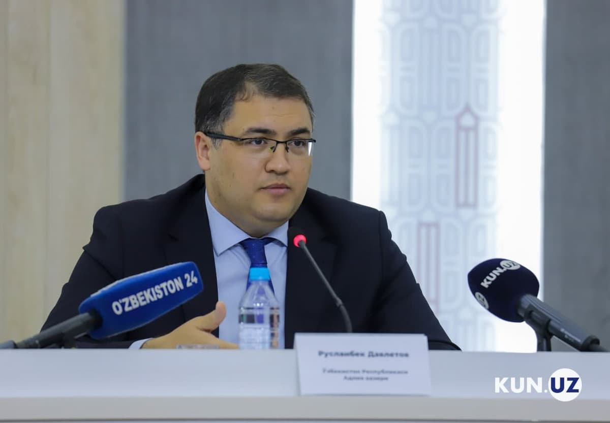 Сўнгги 15 йилда суғориладиган ерлар аҳоли жон бошига 24 фоизга камайган – Адлия вазири