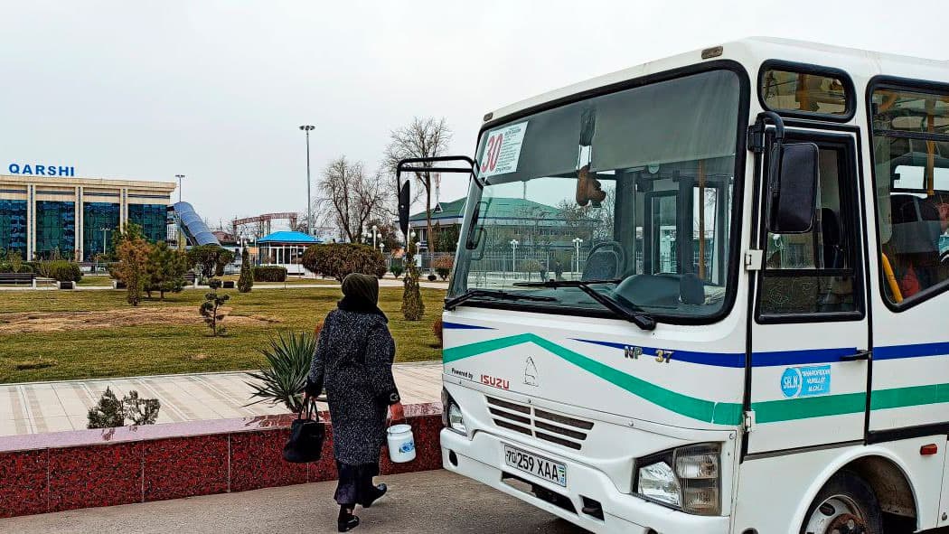 Qashqadaryo viloyatida jamoat transportida niqobsiz yurish taqiqlandi