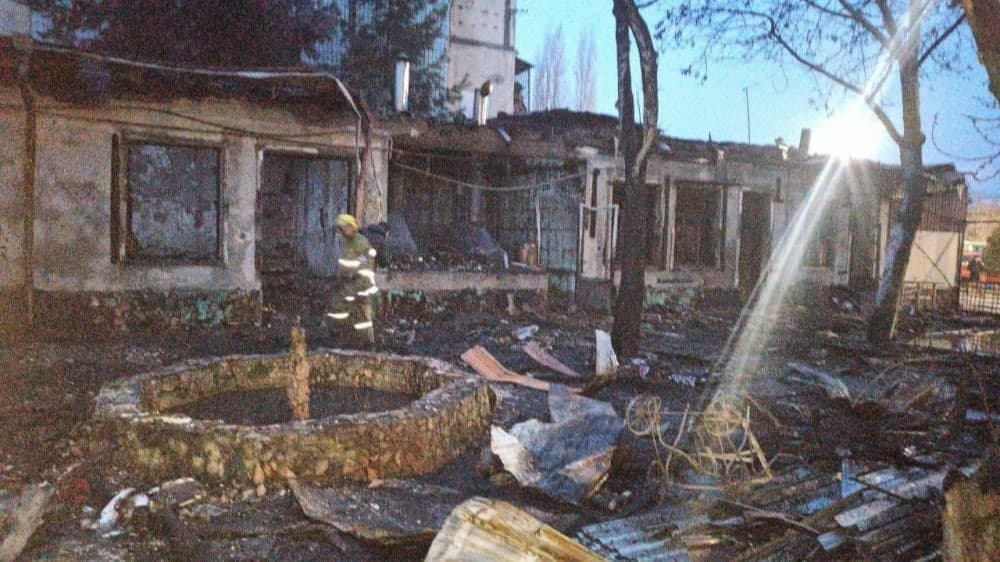 Chilonzordagi kafeda yong‘in sodir bo‘ldi. FVV jabrlanganlar borligini ma'lum qildi