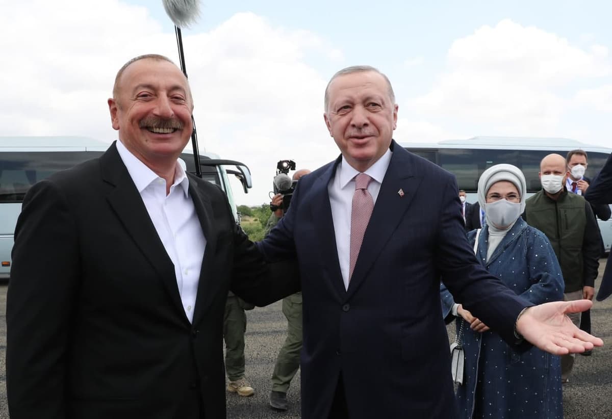 Erdo‘g‘an Ilhom Aliyev bilan birga Shushaga bordi