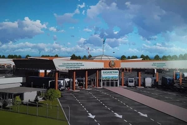 Reconstructed customs post opened on Uzbek-Kazakh border