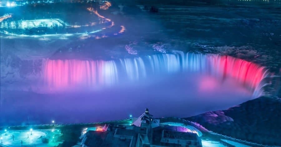 Niagara Falls to be illuminated with colors of the Uzbek flag