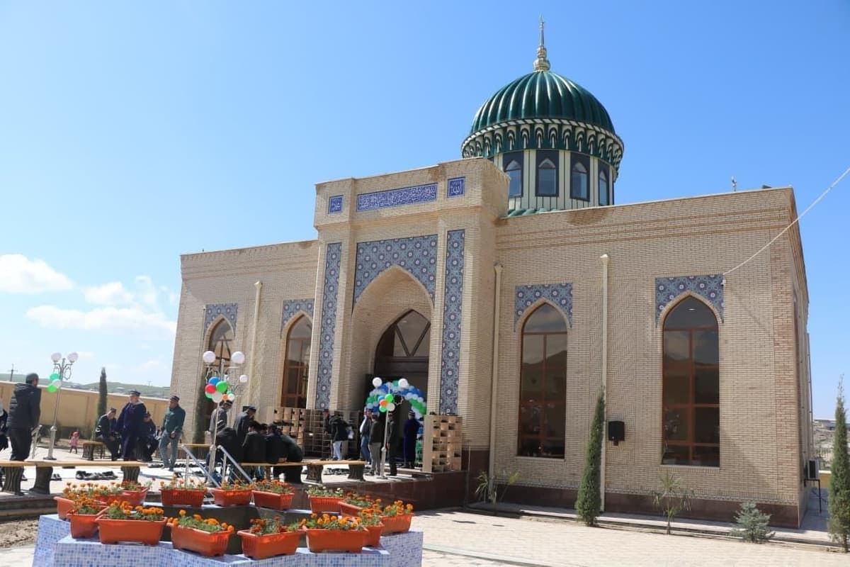 Samarqand viloyatida yana bir masjid foydalanishga topshirildi