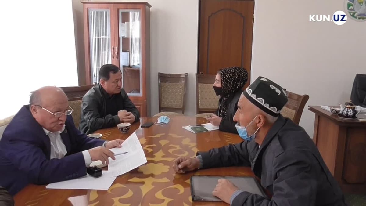 Sud raislarining sayyor qabulida 4 nafar fuqaro muddatidan oldin jazodan shartli ozod qilindi
